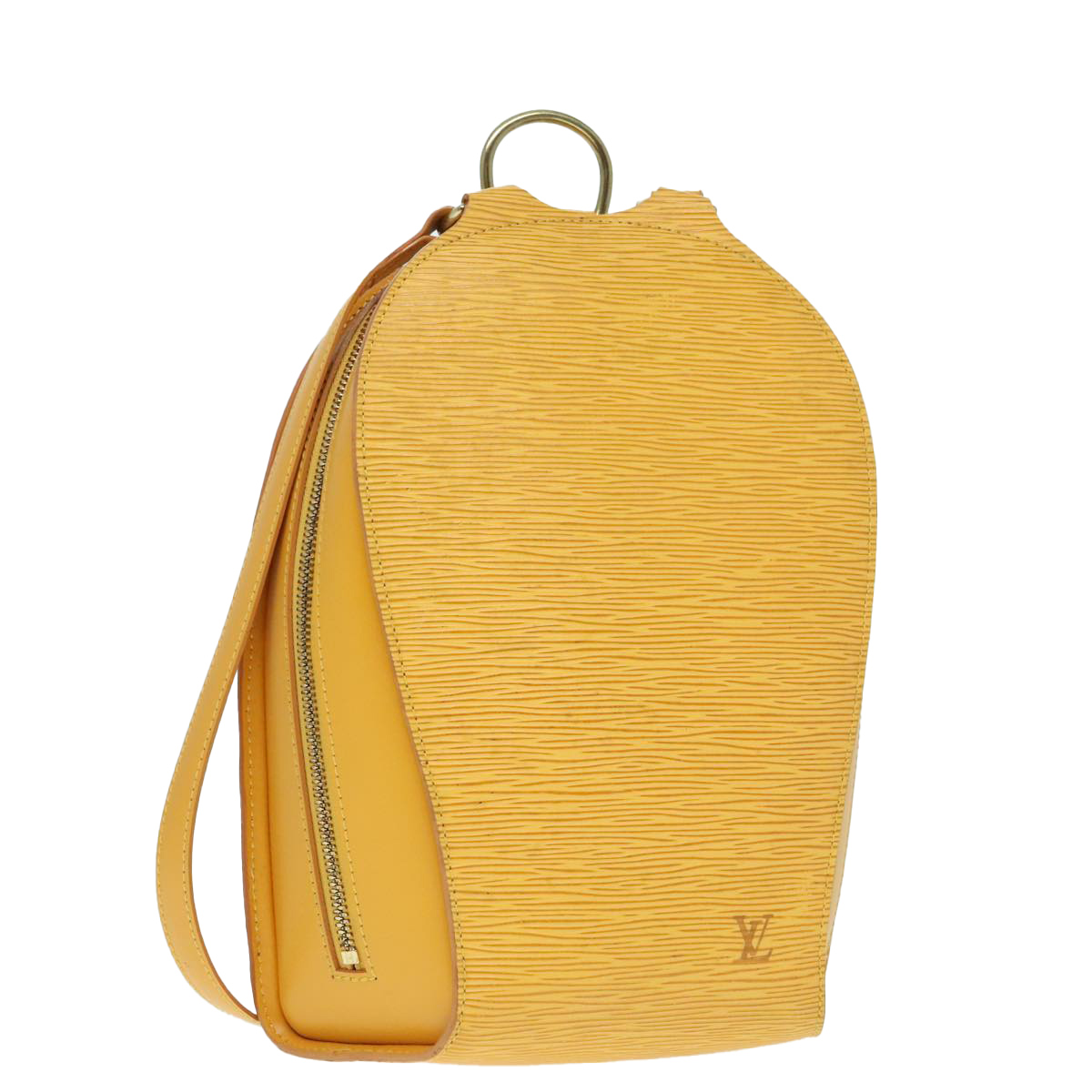 LOUIS VUITTON Epi Mabillon Backpack Yellow M52239 LV Auth  display picture 1