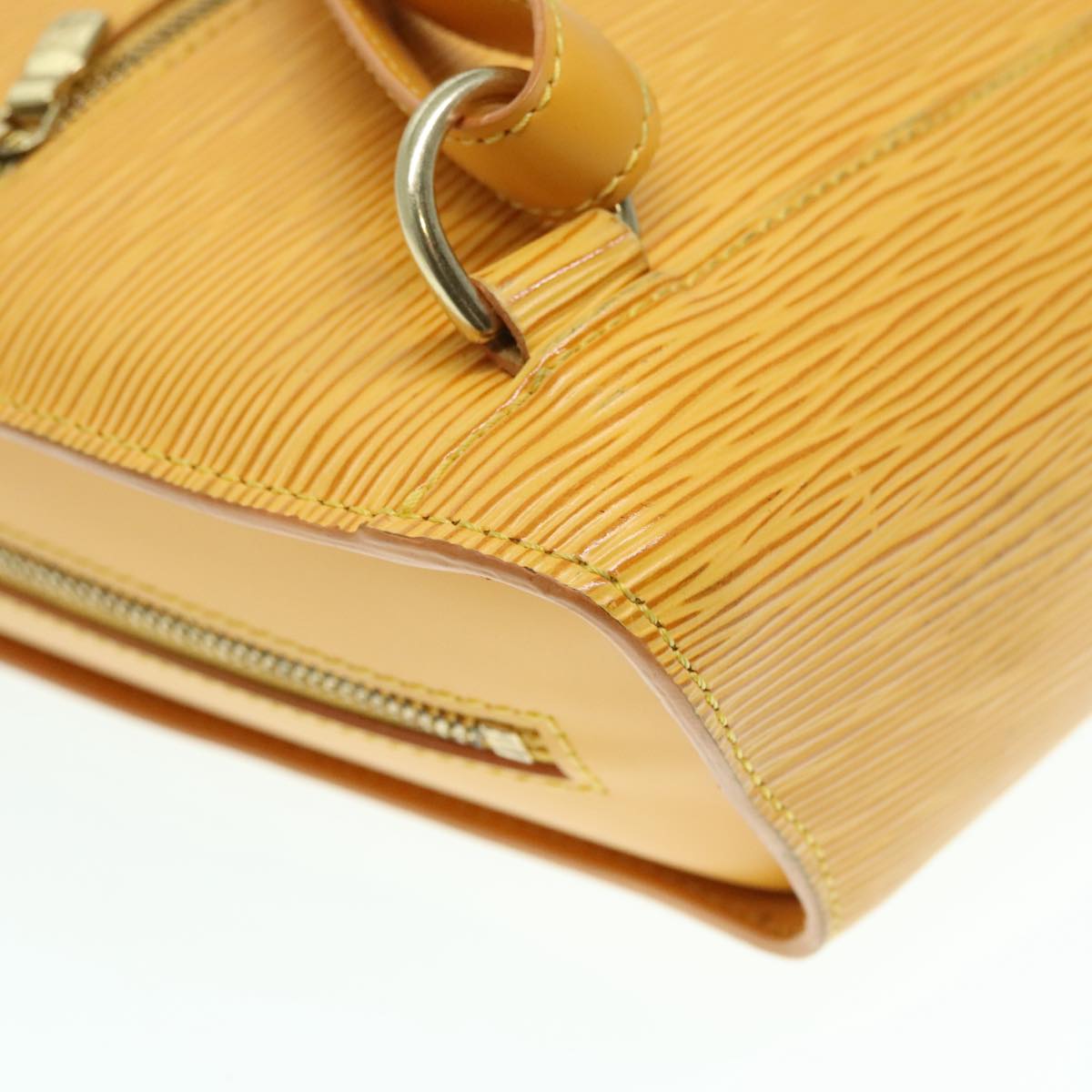 LOUIS VUITTON Epi Mabillon Backpack Yellow M52239 LV Auth 