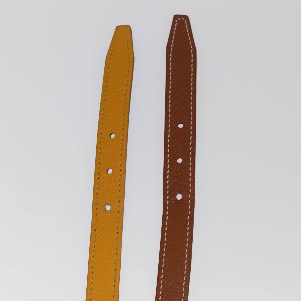 HERMES Belt Leather 28.3\