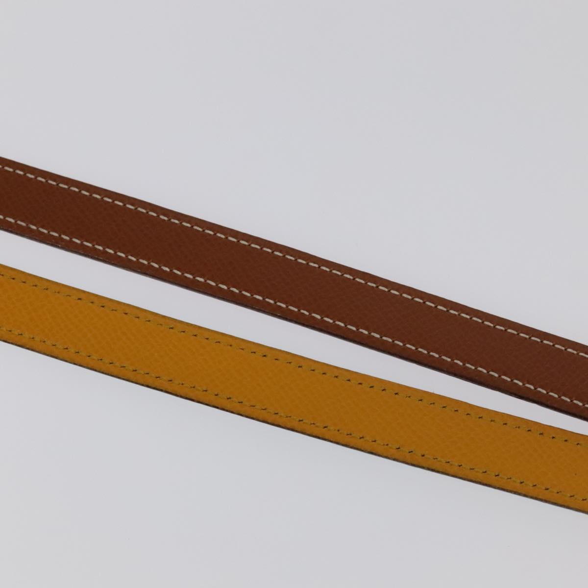 HERMES Belt Leather 28.3\