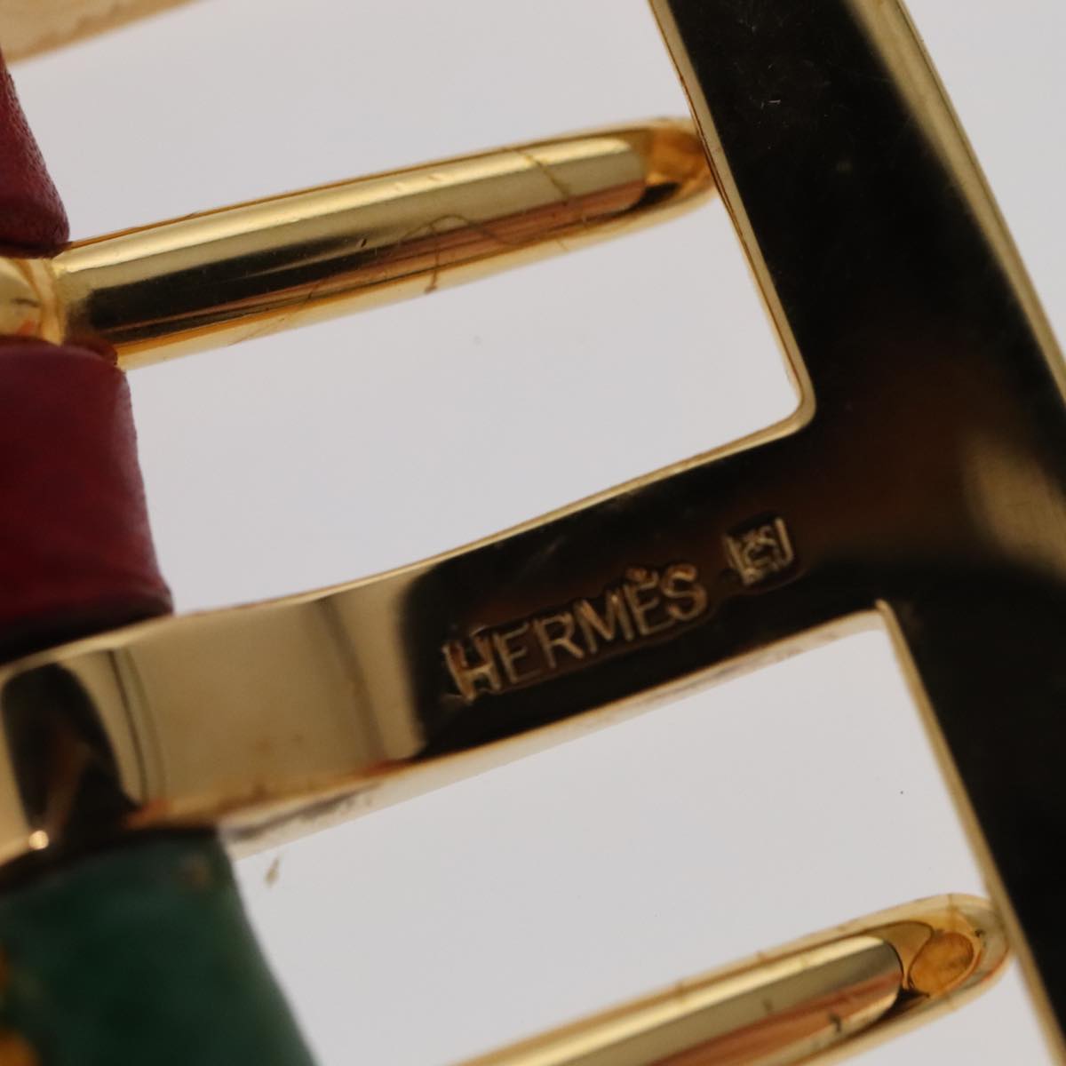 HERMES Belt Leather 28.3 display picture 3