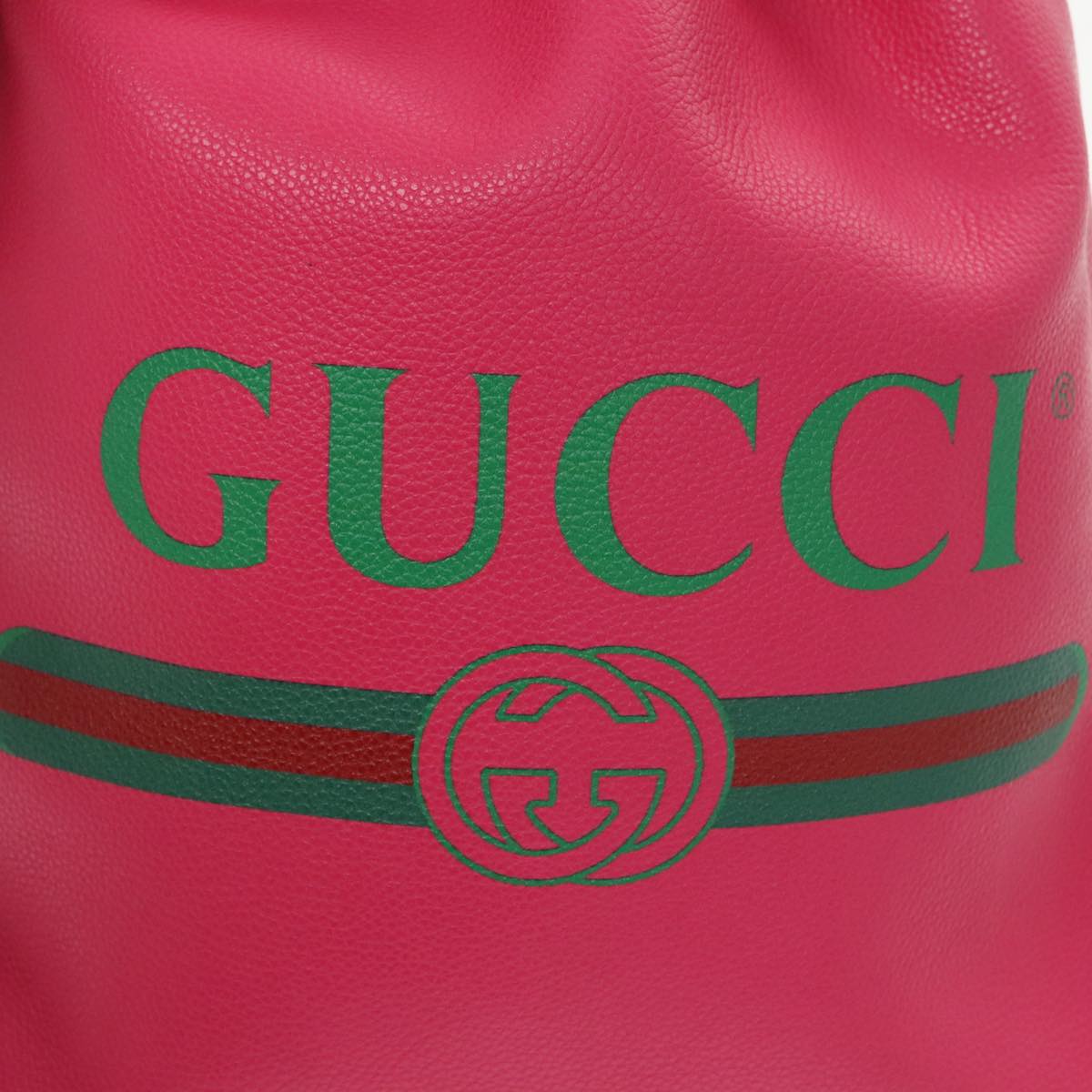 GUCCI Backpack Leather Pink 523586 Auth 95840V | eBay display picture 3