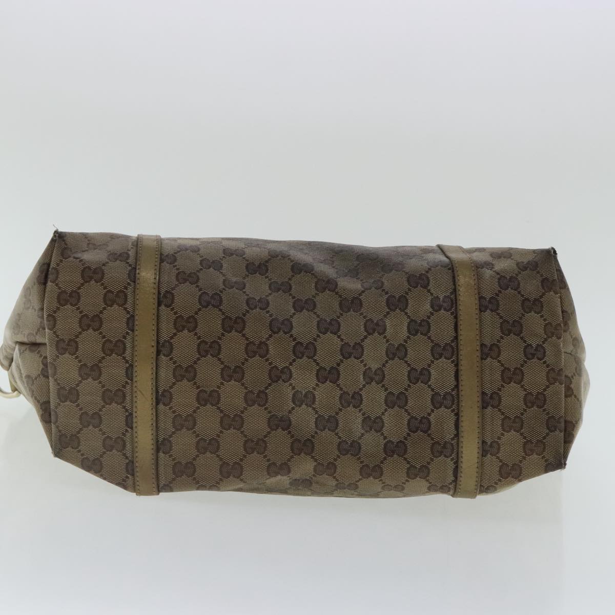 GUCCI GG Canvas Tote Bag Beige Gold 197953 Auth 96235 | eBay