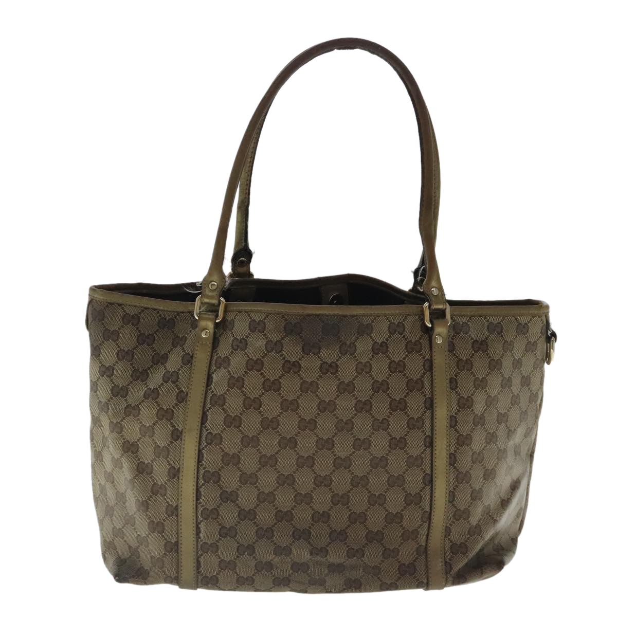 GUCCI GG Canvas Tote Bag Beige Gold 197953 Auth 96235 | eBay