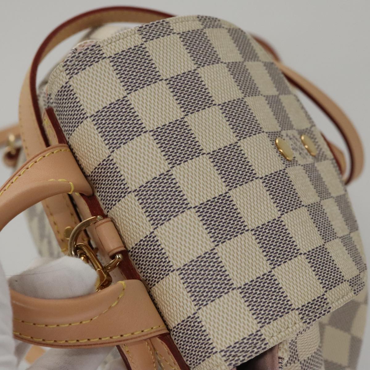 LOUIS VUITTON Damier Azur Speron BB Shoulder Bag N44026 LV Auth 97791A LOUIS VUITTON Damier Azur Speron BB Shoulder Bag N44026 LV  main image 2
