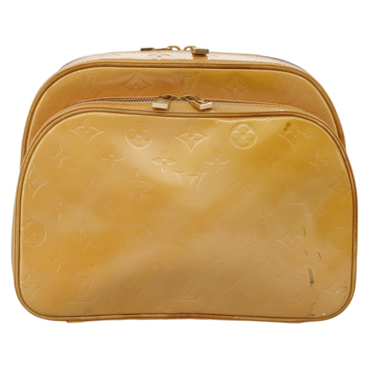 LOUIS VUITTON Monogram Vernis Marley Backpack Marshmallow 