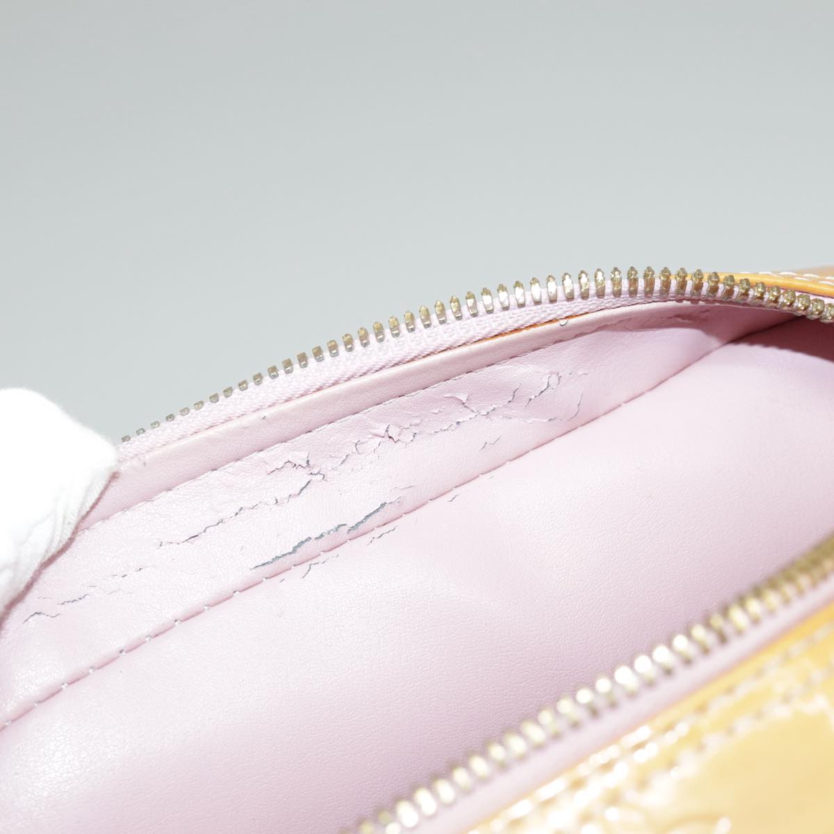 LOUIS VUITTON Vernis Marley Backpack Marshmallow Pink M91039 LV Auth BA11055 LOUIS VUITTON Monogram Vernis Marley Backpack Marshmallow  main image 2