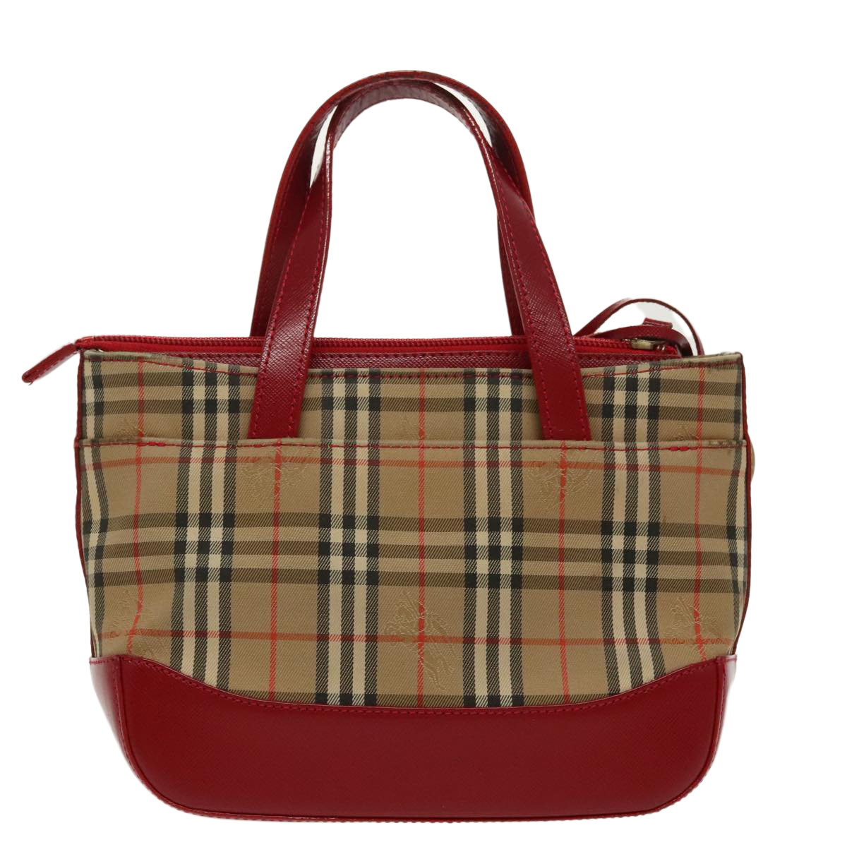 BURBERRYのバック burberry-check-jacquard-belt-