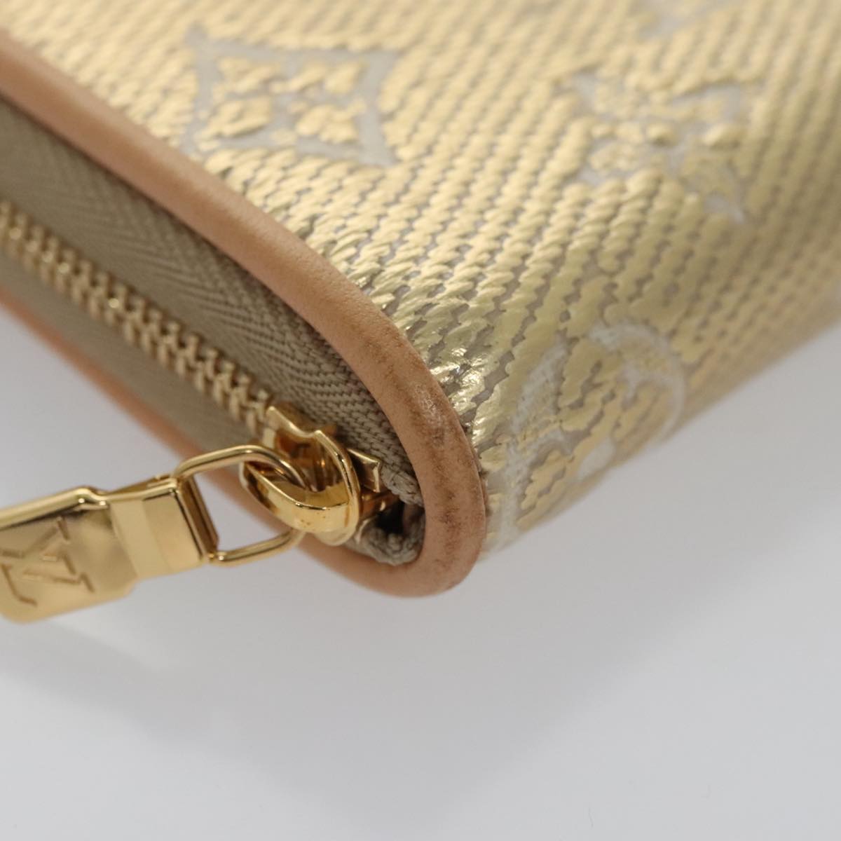 LOUIS VUITTON Monogram Laminated Jacquard Zippy Coin Purse