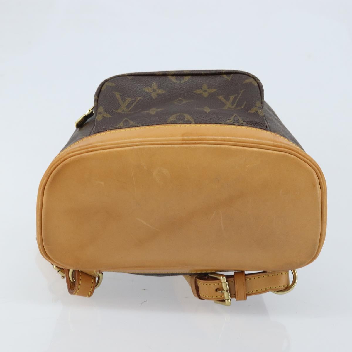 LOUIS VUITTON Monogram Montsouris PM Backpack M51137 LV Auth 