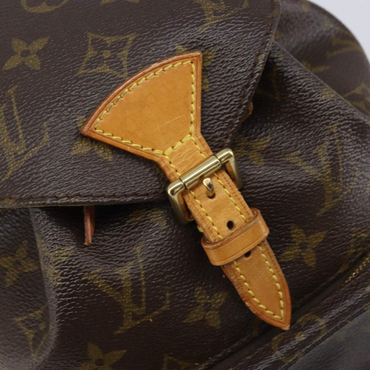 LOUIS VUITTON Monogram Montsouris PM Backpack M51137 LV Auth  display picture 3