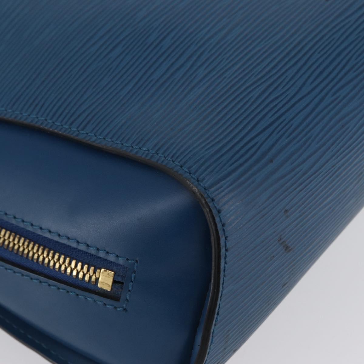 LOUIS VUITTON Epi Mabillon Backpack Blue M52235 LV Auth 141956 LOUIS VUITTON Epi Mabillon Backpack Blue M52235 LV Auth  main image 4