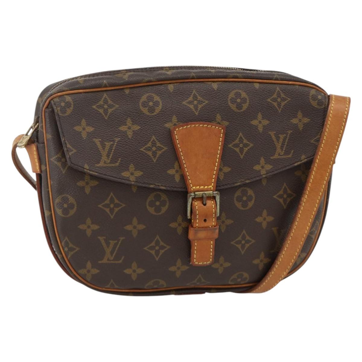 LOUIS VUITTON Monogram Jeune Fille GM Shoulder Bag M51225 LV Auth