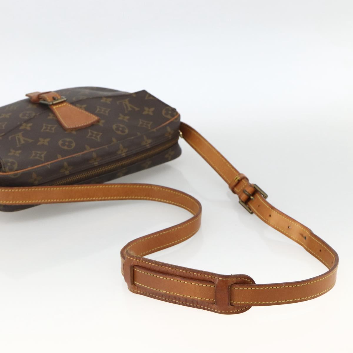 LOUIS VUITTON Monogram Jeune Fille GM Shoulder Bag M51225 LV Auth