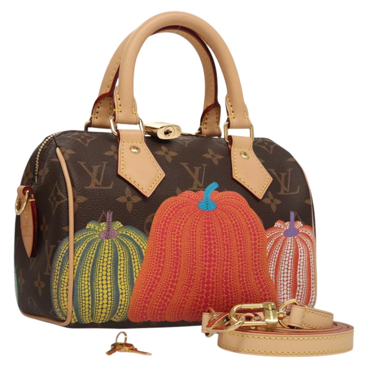 くらげ LOUIS VUITTON 】 Louis Vuitton x Yayoi Kusama Speedy Bandoulière 20 Clutch