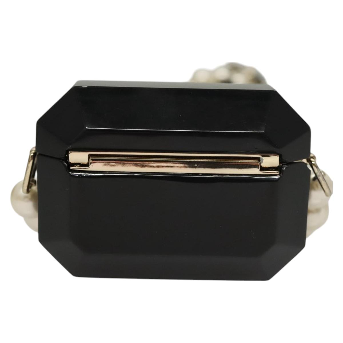 CHANEL Airpods case Shoulder plastic Black CC Auth BA1117SM | eBay