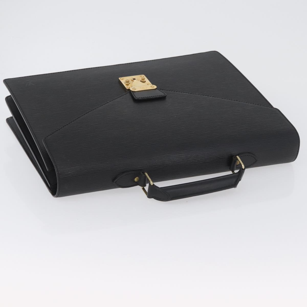 LOUIS VUITTON Epi Serviette Conseiller Briefcase Black M54422 LV