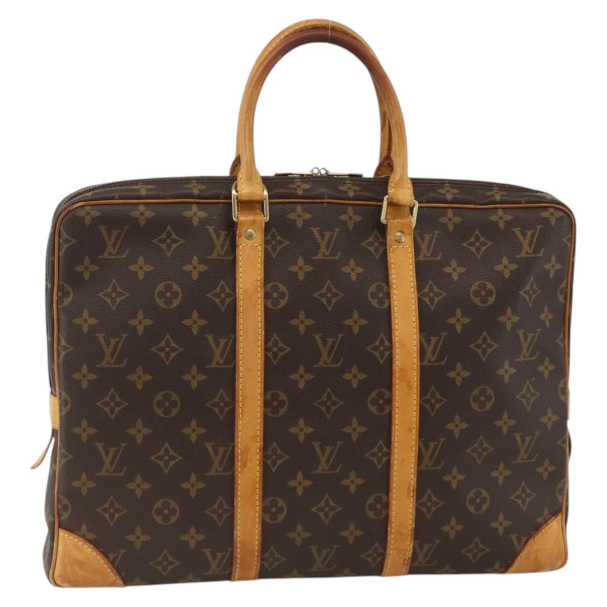 LOUIS VUITTON Monogram Porte Documents Voyage Business Bag M53361
