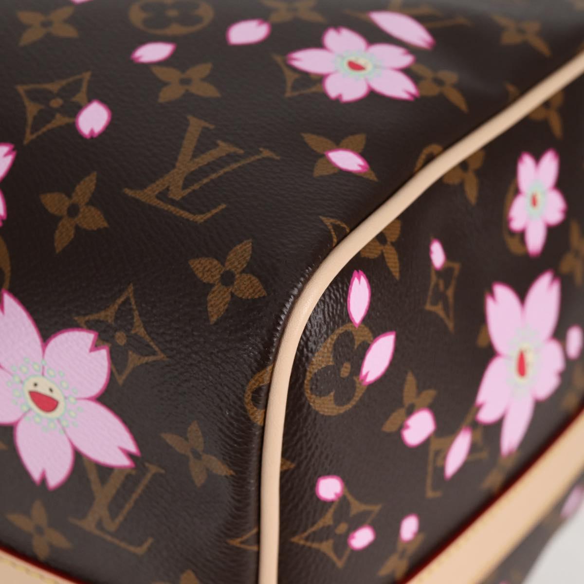 LOUIS VUITTON Cherry Blossom TM Keepall Bandouliere 45 Bag M13752
