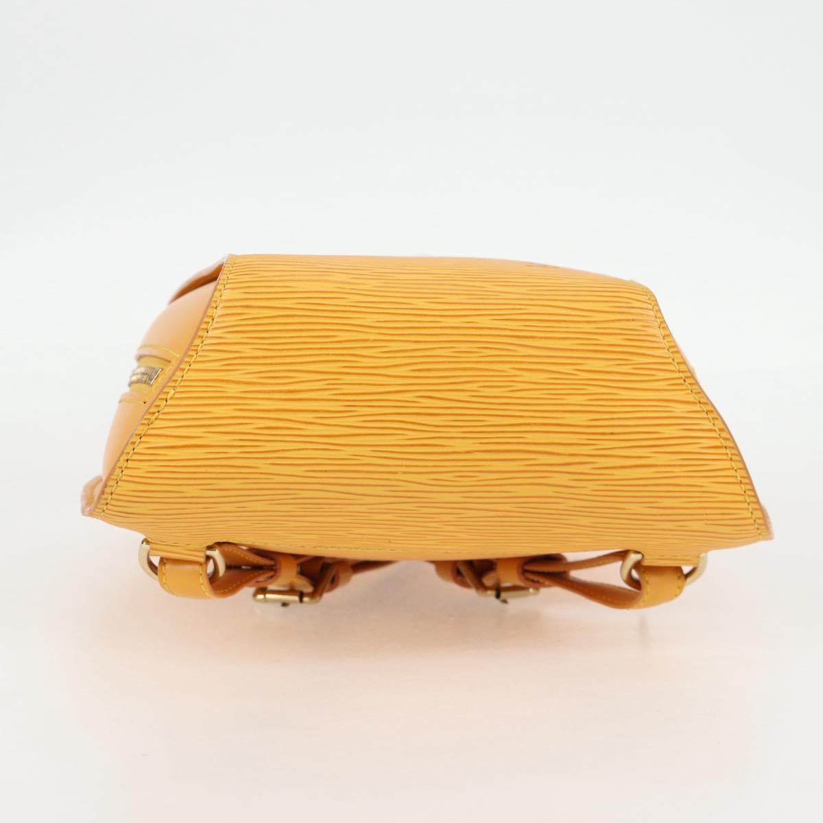 LOUIS VUITTON Epi Mabillon Backpack Yellow M52239 LV Auth ep10799 Louis Vuitton // Yellow Epi Leather Mabillon Backpack – VSP  main image 2