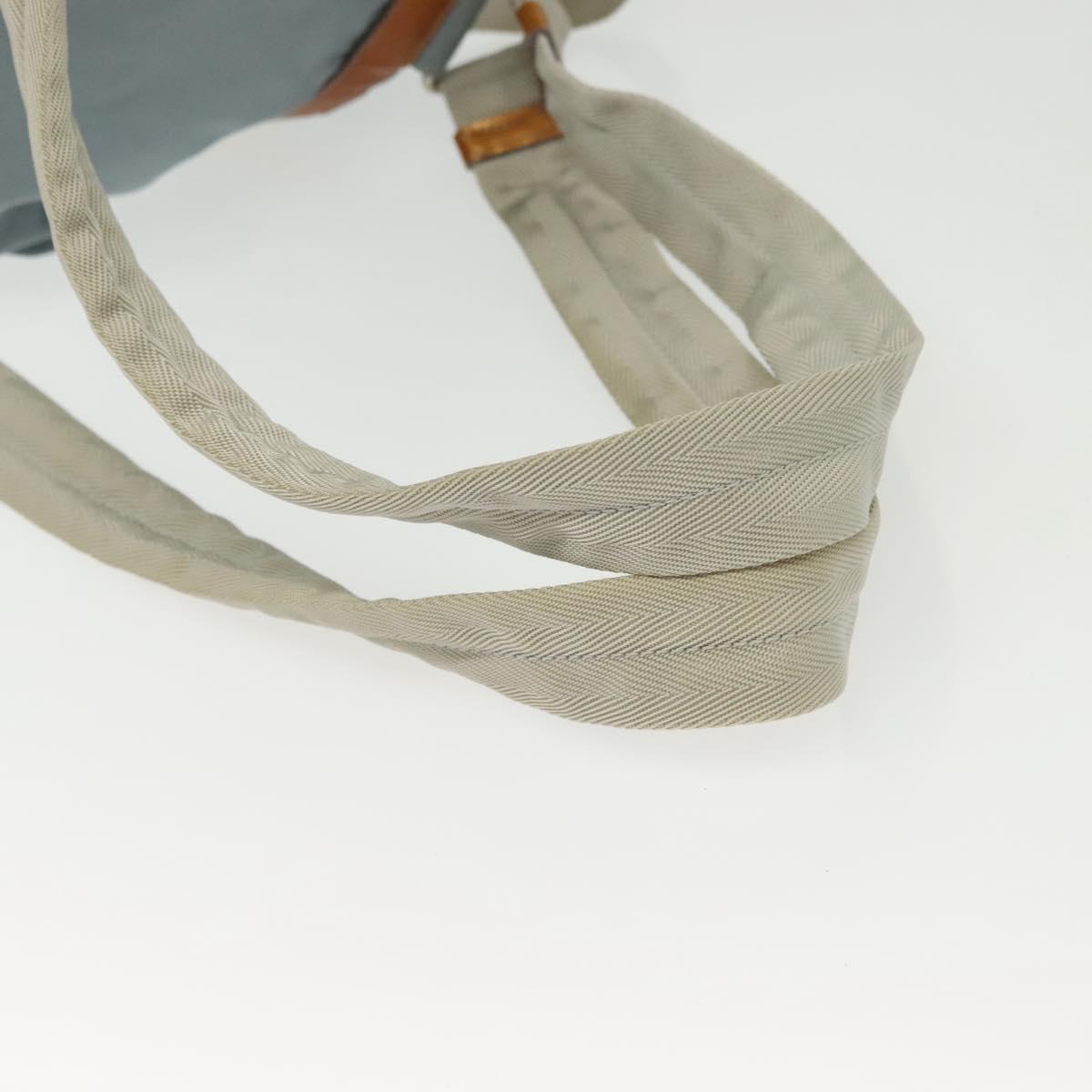 PRADA Backpack Nylon Light Blue Silver Auth BA5026 | eBay  display picture 1