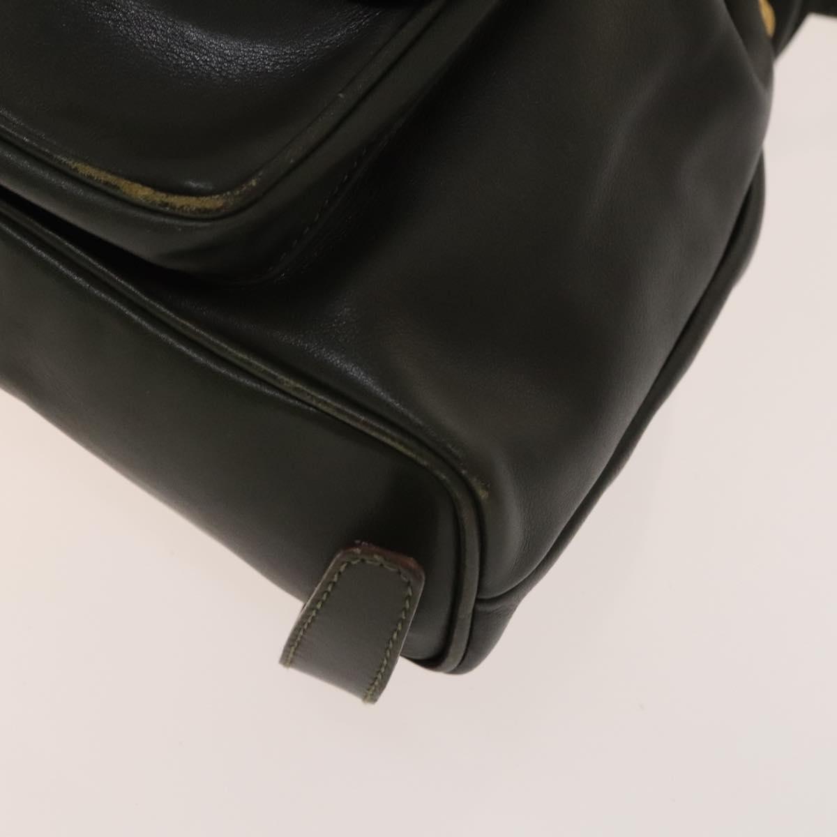 GUCCI Bamboo Backpack Leather Outlet Khaki Gold 003 3444 