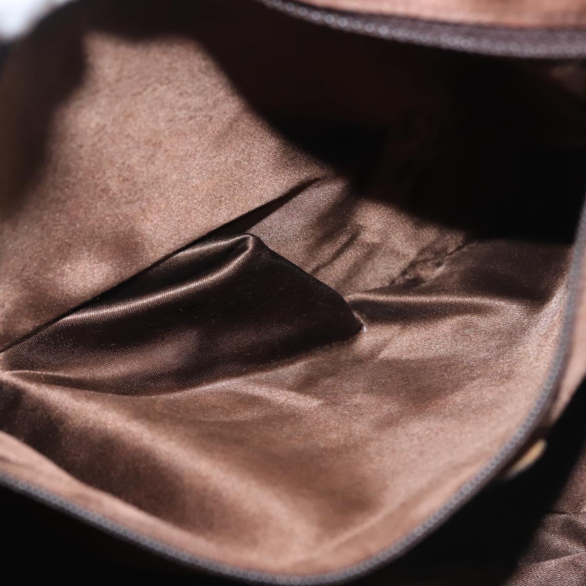 CHANEL Backpack Suede Brown Gold CC Auth BA5805 CHANEL Backpack Suede Brown Gold CC Auth BA5805 Golden ref  main image 3