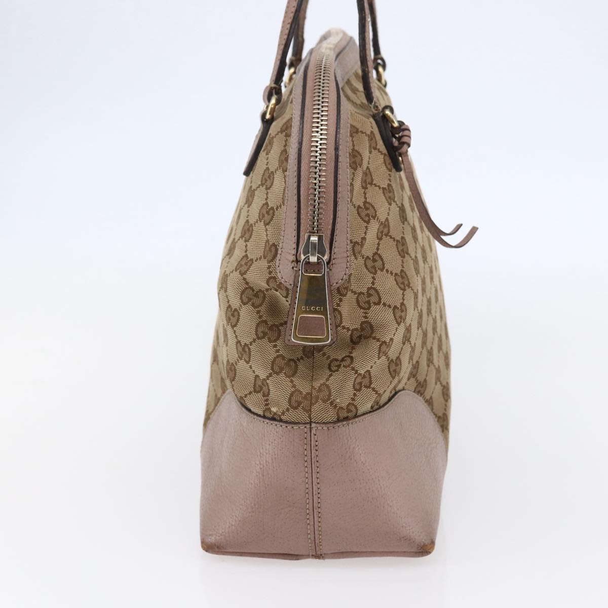 GUCCI GG Canvas Shoulder Bag Beige Gold 323673 Auth BA5827 | eBay