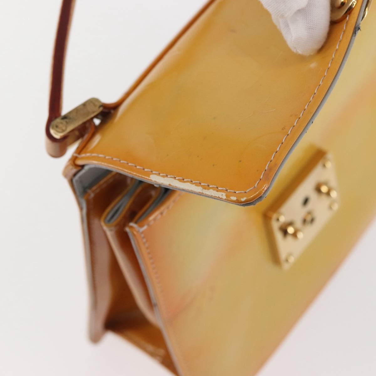 LOUIS VUITTON Monogram Vernis Spring Street Hand Bag Gris M91029