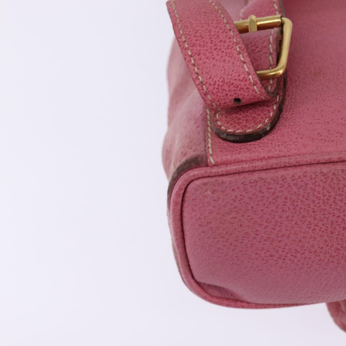 GUCCI Bamboo Backpack Suede Pink Gold 003 2034 0030 Auth  display picture 3