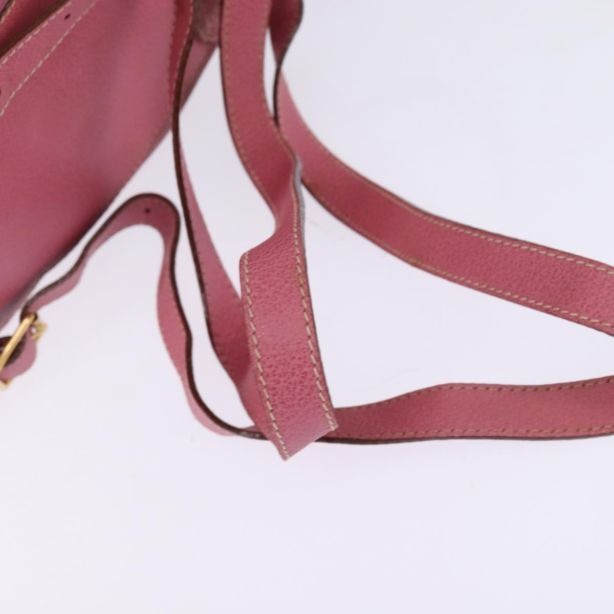 GUCCI Bamboo Backpack Suede Pink Gold 003 2034 0030 Auth BA6202 GUCCI Bamboo Backpack Suede Pink Gold 003 2034 0030 Auth  main image 2