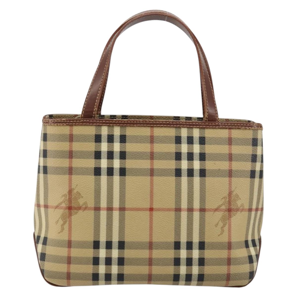 B862【薄型】Burberry★ライトブラウン PVC ビジネスバッグ 鍵付き BURBERRYブラウン ビジネスバッグ 鍵付き - メルカリ