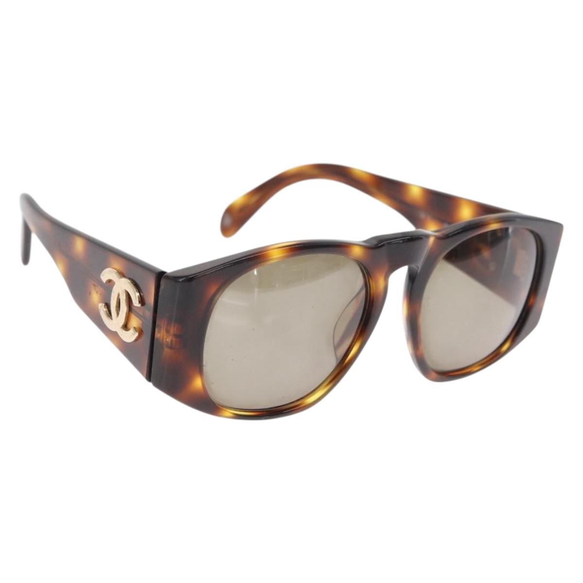 Brand new Auth. CHANEL Brown Sunglasses CHANEL Sunglasses plastic Brown CC Auth bs32873 | Brand  main image 3