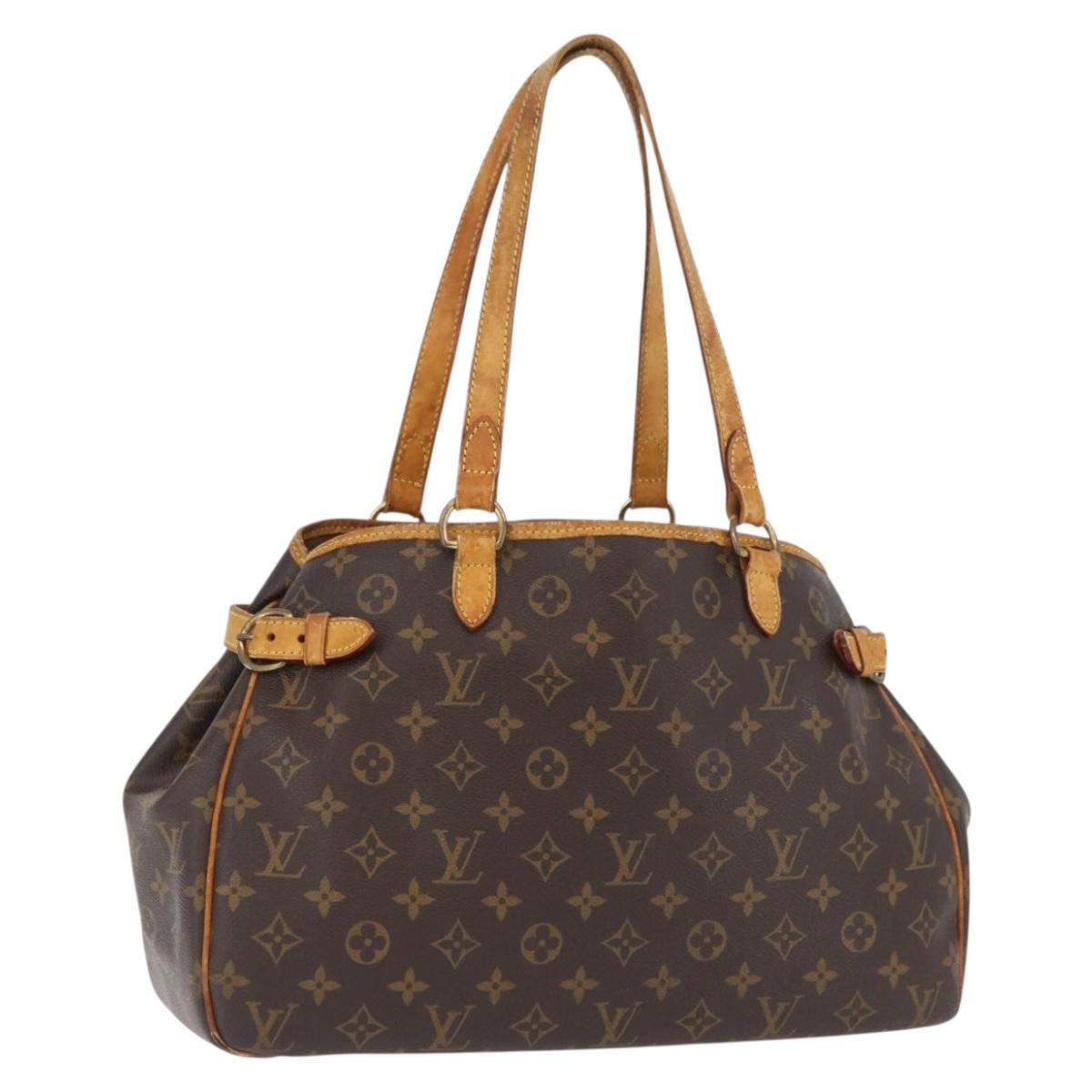 LOUIS VUITTON Monogram Batignolles Horizontal Tote Bag M51154 LV
