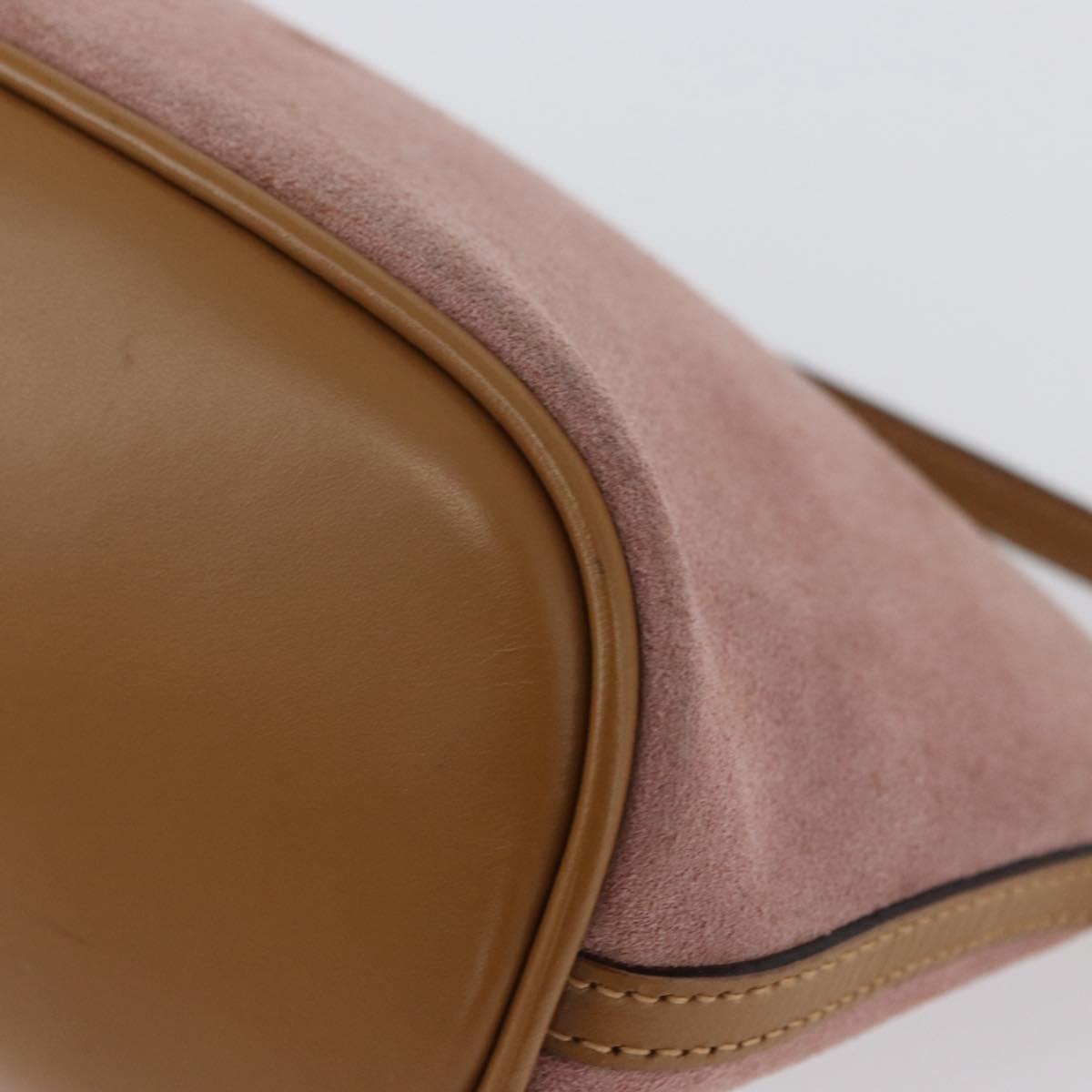 GUCCI Accessory Pouch Suede Pink Gold 039 1103 Auth BAZ567 | eBay