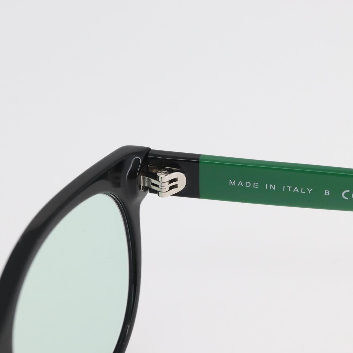 CHANEL COCO Mark Glasses plastic Green CC Auth BAZ663 | eBay display picture 2