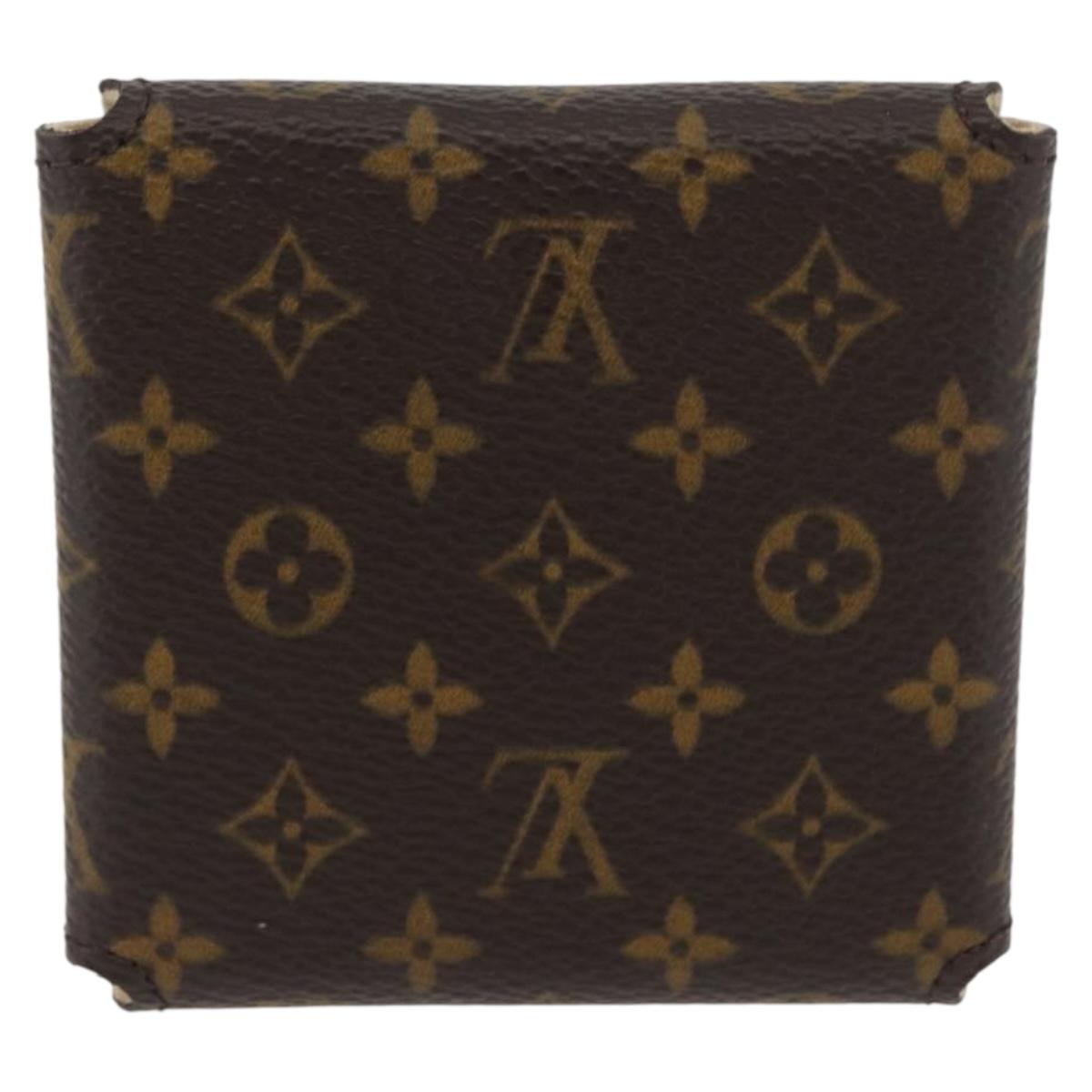 LOUIS VUITTON Monogram Jewelry case Jewelry Box LV Auth BAZ752A | eBay
