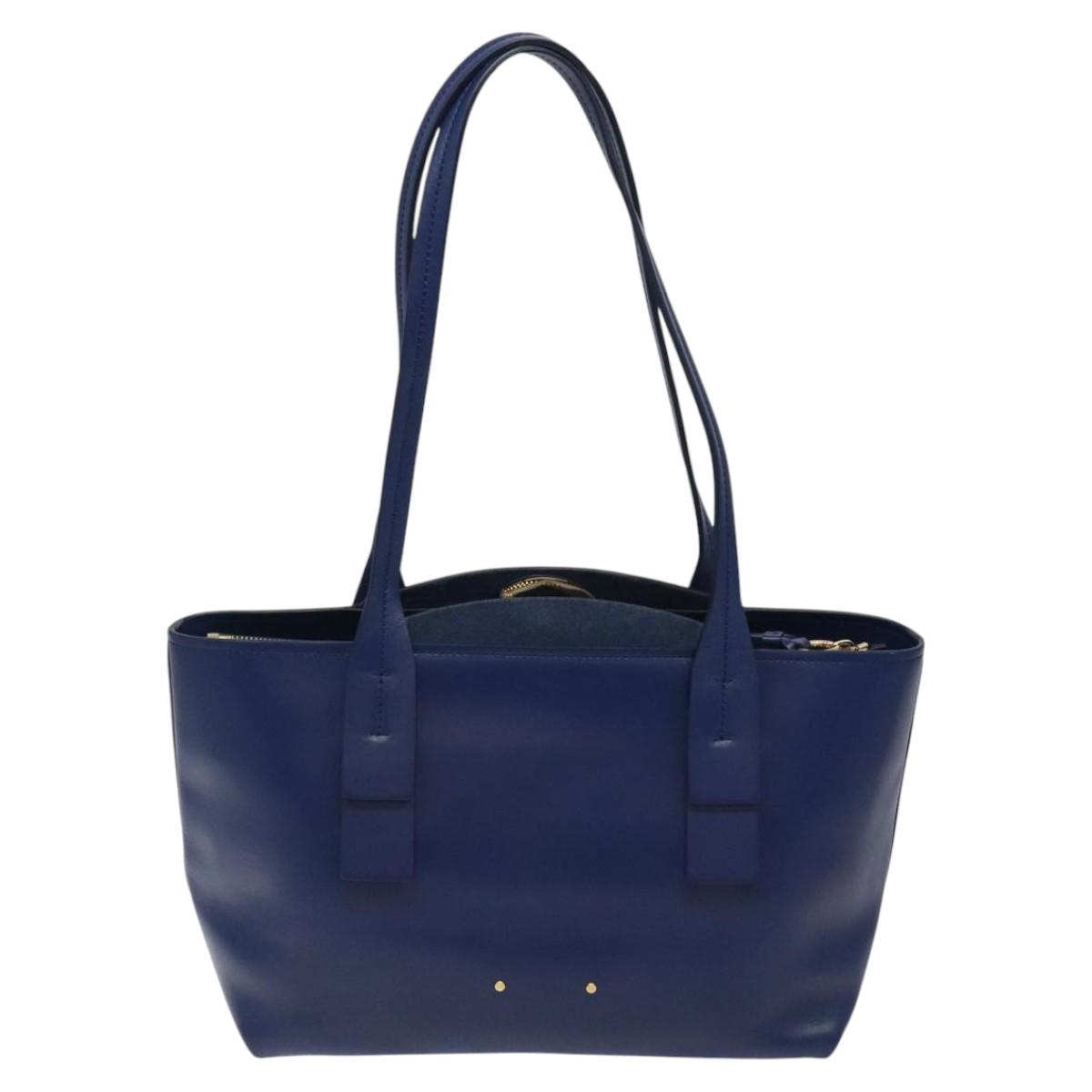 24AW new/Chloe ブレスレットショルダーバッグ Bag Blue Chloé Small Bracelet Hobo Bag In Grained Leather in Black