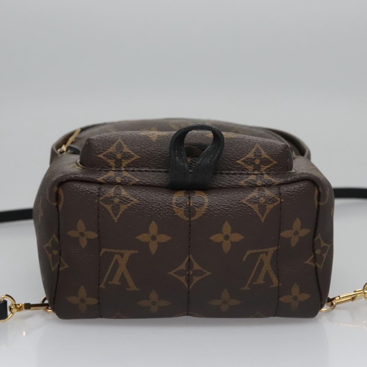 LOUIS VUITTON Monogram Palm Springs MINI Backpack M41562 LV Auth
