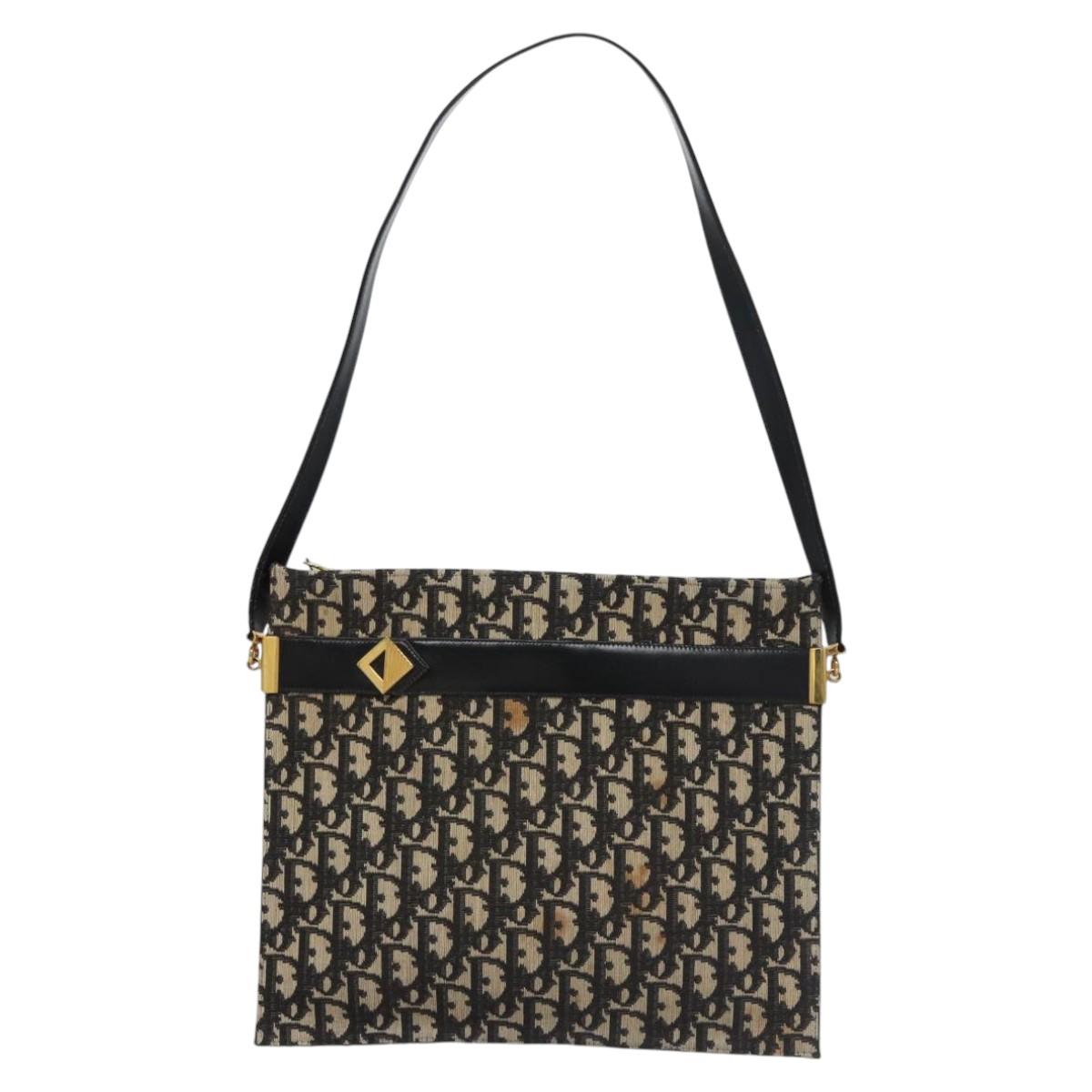 CHRISTIAN DIOR バケットバッグ ネイビー 8795-2211-