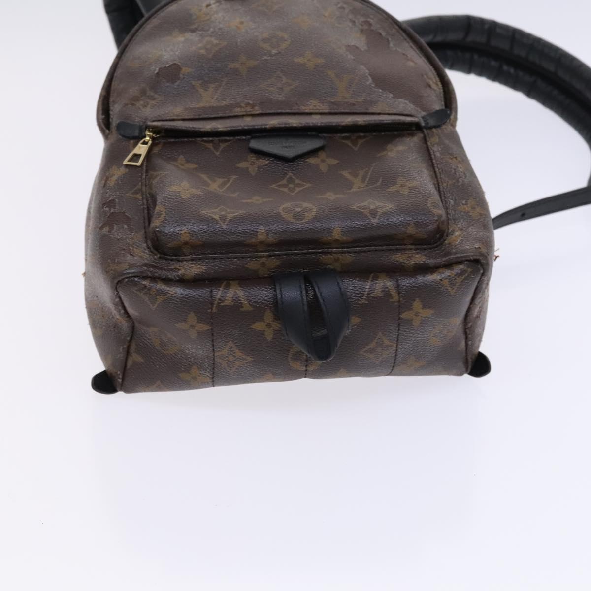 LOUIS VUITTON Monogram Palm Springs PM Backpack M41560 LV  display picture 3