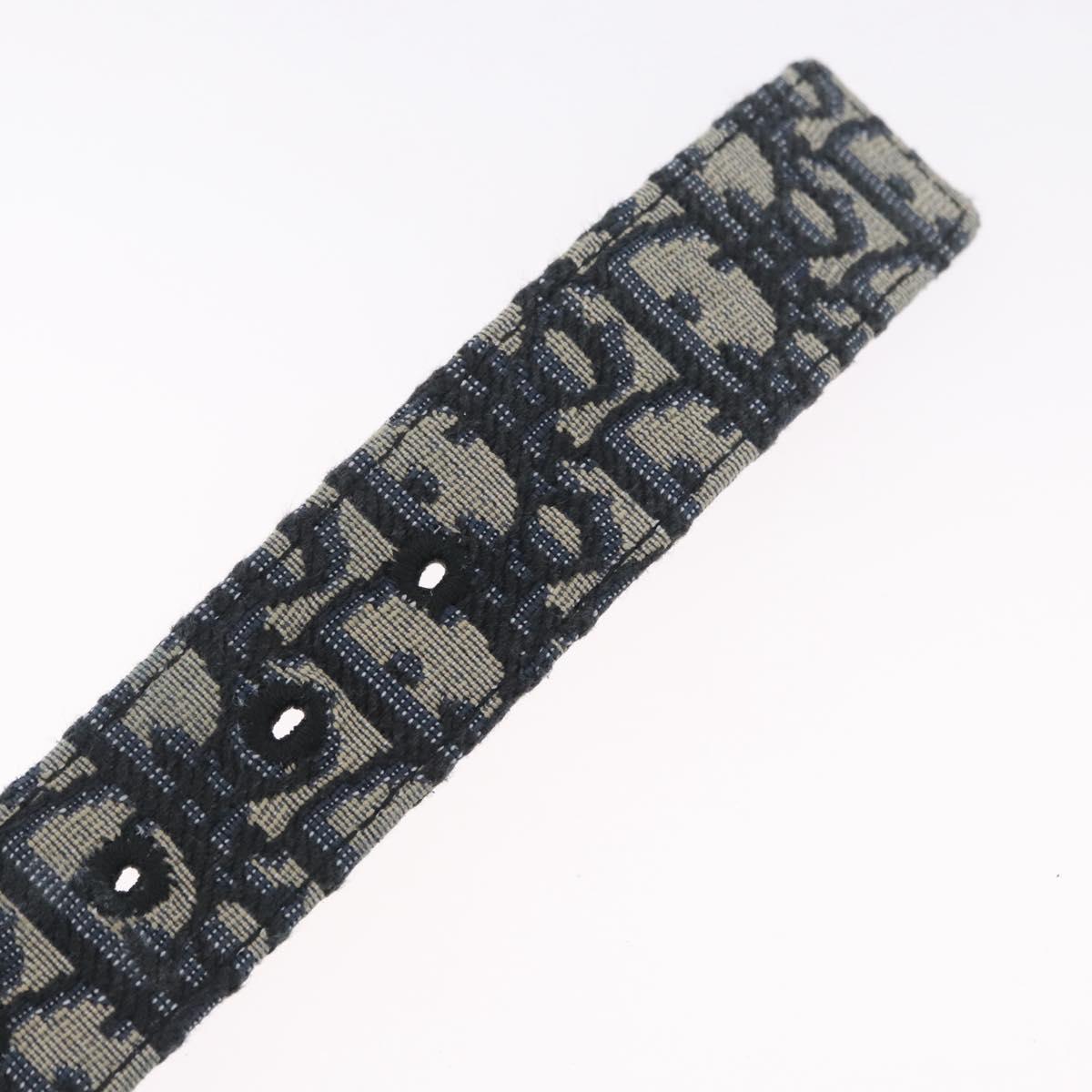 Christian Dior Oblique Trotter Canvas Belt 40.2