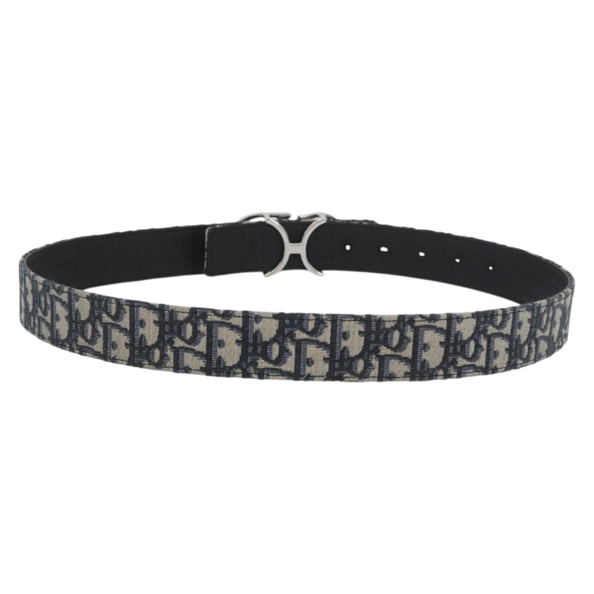 Christian Dior Oblique Trotter Canvas Belt 40.2