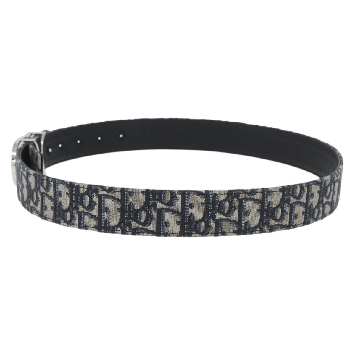 Christian Dior Belt Trotter Monogram Black/ Beige Size 75 XS 28-30\