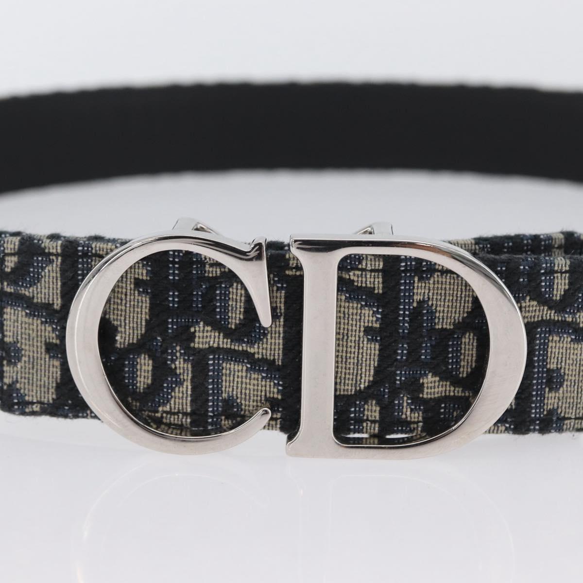 Christian Dior Oblique Trotter Canvas Belt 40.2