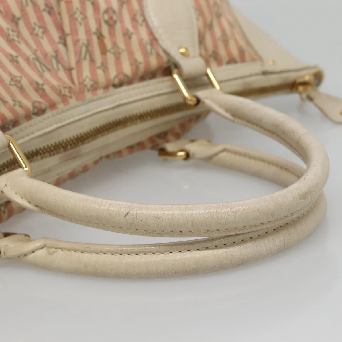 LOUIS VUITTON Mini Lin Marina GM Hand Bag Croisette 2way Pink