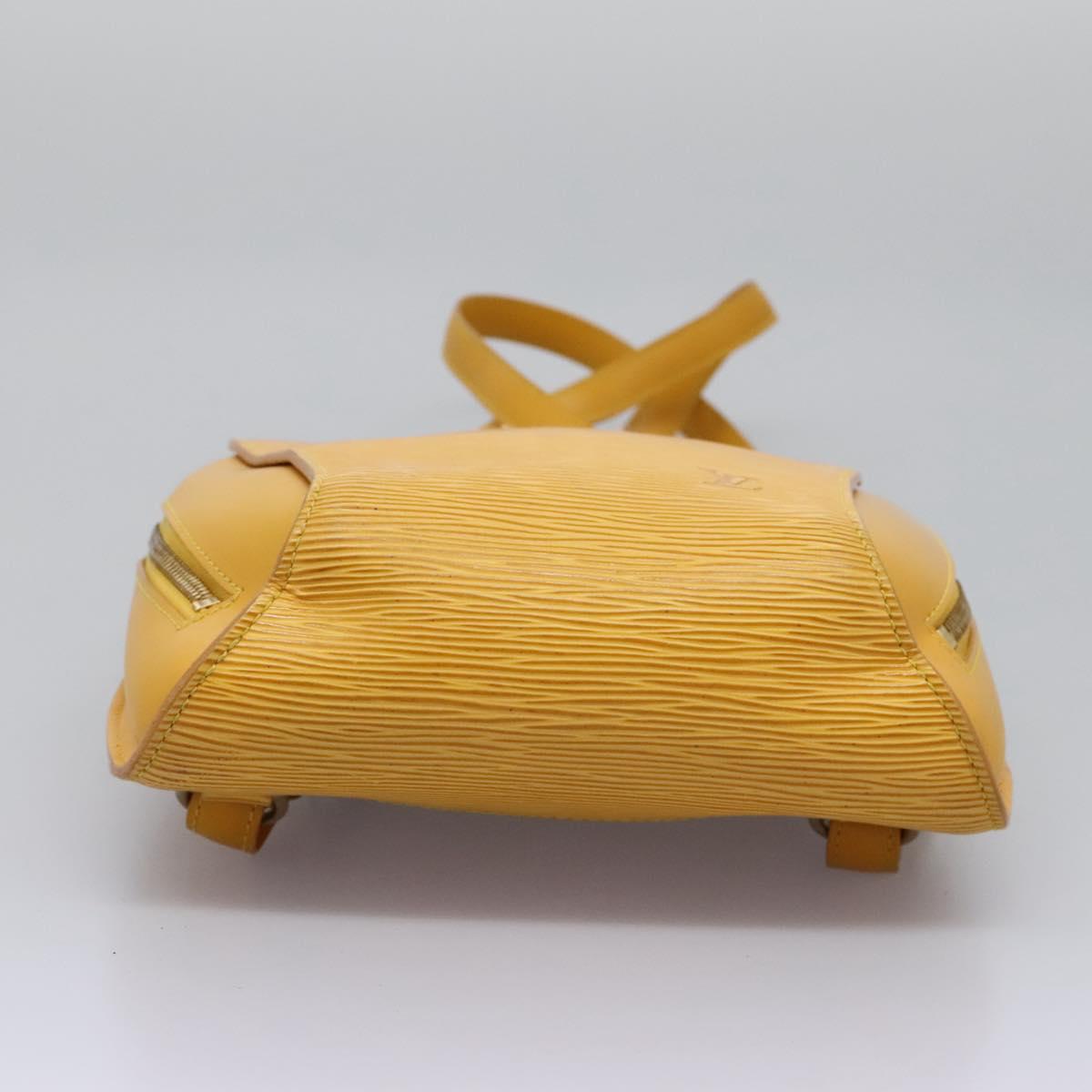 LOUIS VUITTON Epi Mabillon Backpack Yellow M52239 LV Auth  display picture 2