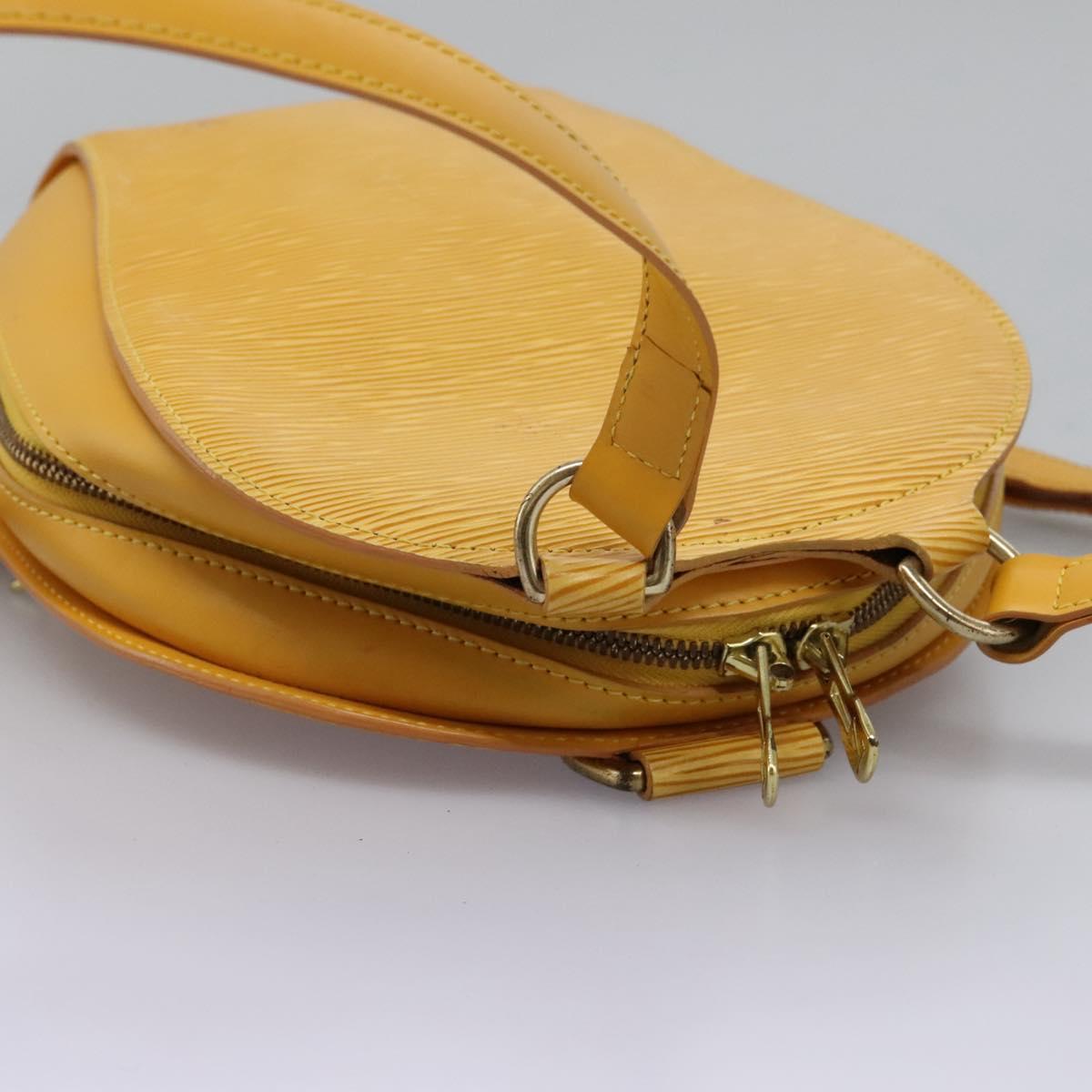 LOUIS VUITTON Epi Mabillon Backpack Yellow M52239 LV Auth 