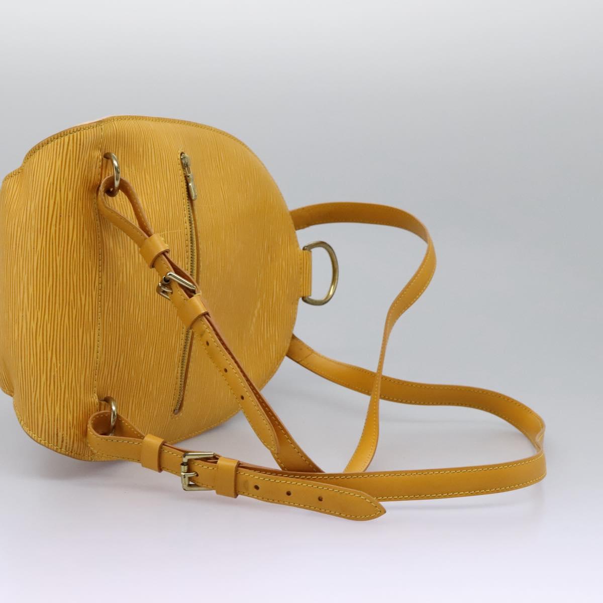 LOUIS VUITTON Epi Mabillon Backpack Yellow M52239 LV Auth  display picture 2