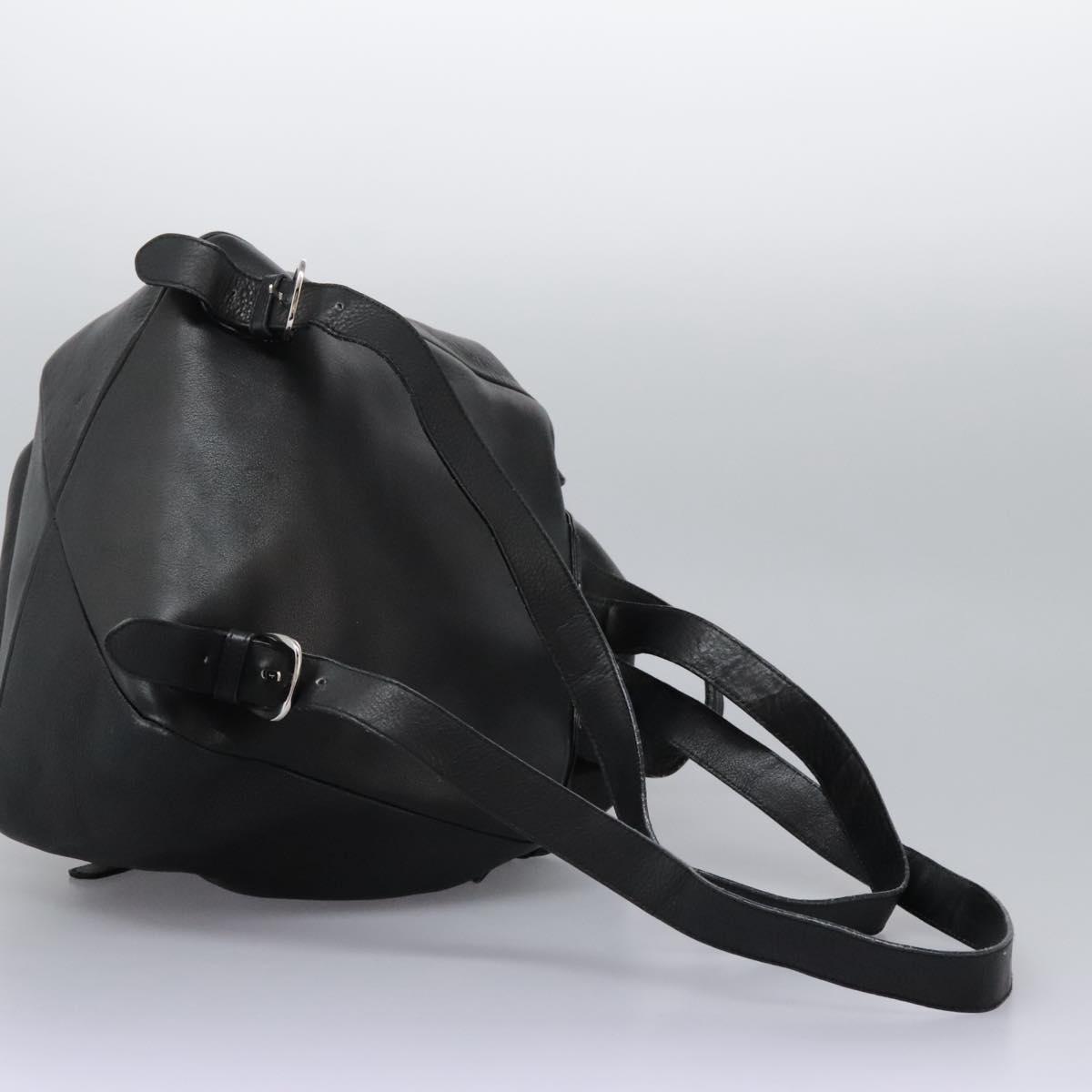 Salvatore Ferragamo Gancini Backpack Leather Black Silver Embossed Gancini backpack - Men | Ferragamo main image 2